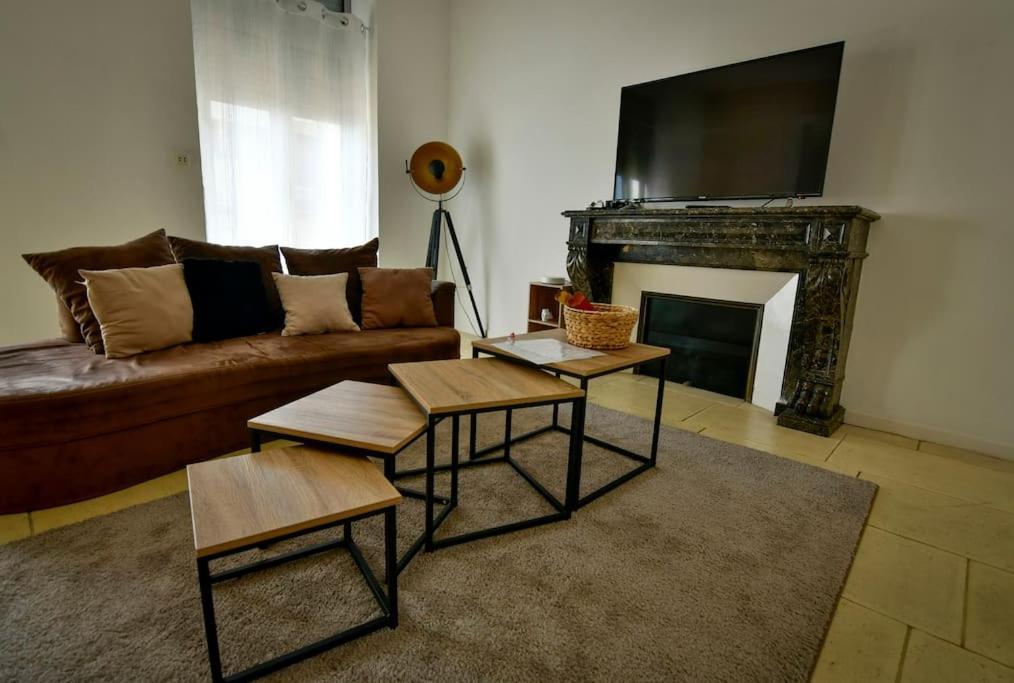 Grand Appartement De Haut Standing En Centre-Ville Montluçon Esterno foto