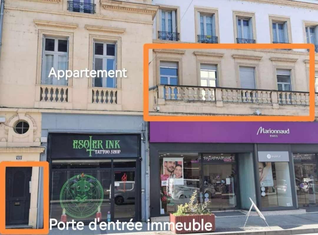 Grand Appartement De Haut Standing En Centre-Ville Montluçon Esterno foto